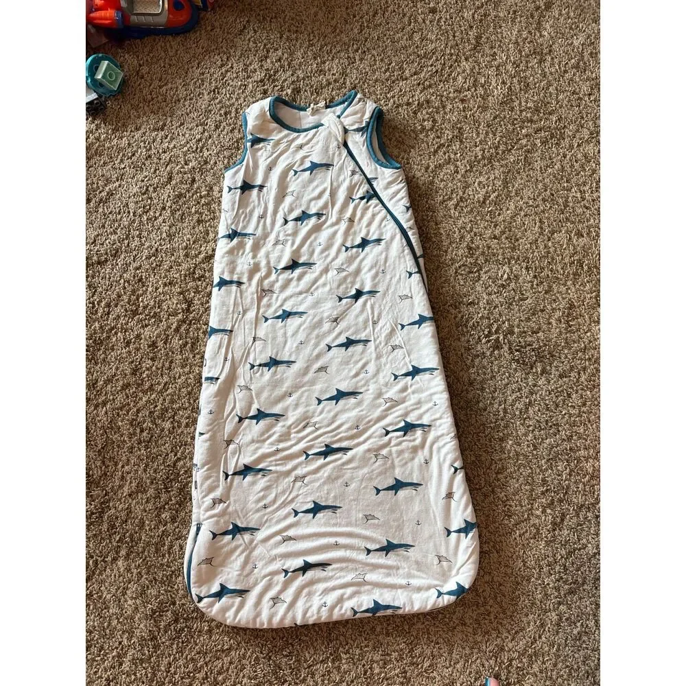 Kyte Baby 2.5 TOG shark print bamboo sleep sack